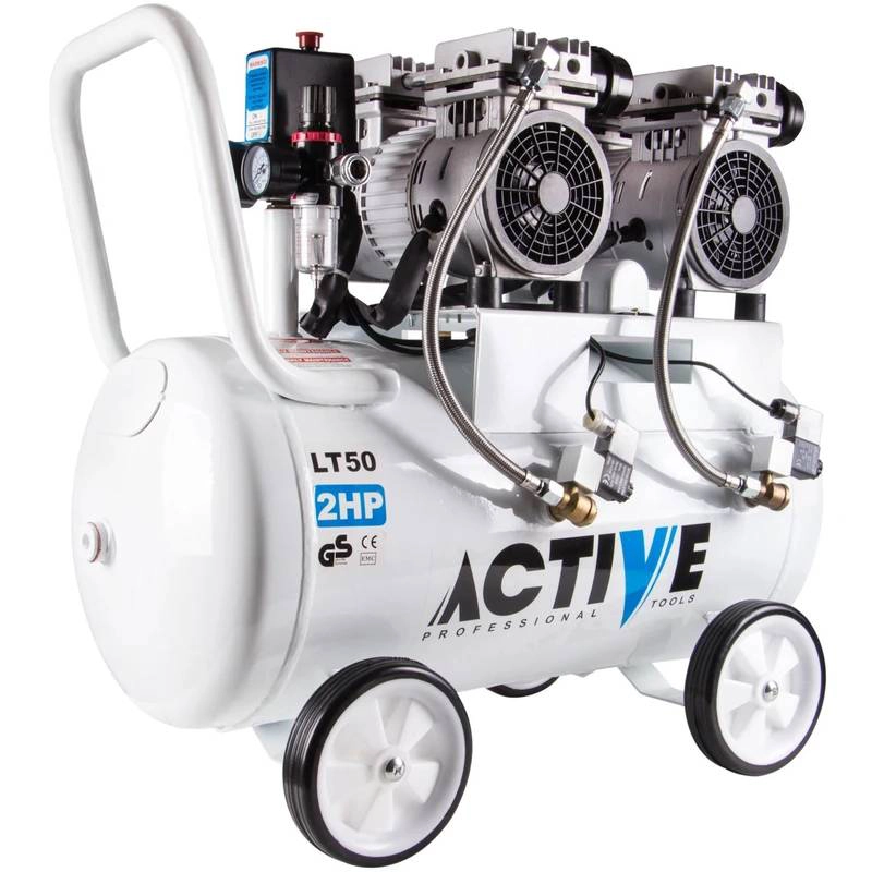 کمپرسور سایلنت AC-1350S اکتیو (50 لیتری 2 اسب بخار)